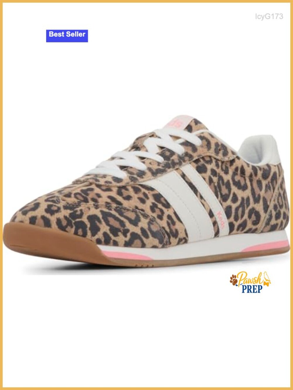 Women's Suede Lace-Up Fashion Sneakers with Arch Support